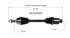 NCV25000 by GSP AUTO PARTS NORTH AMERICA INC - New CV Axle