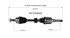 NCV25002 by GSP AUTO PARTS NORTH AMERICA INC - New CV Axle