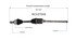 NCV27005 by GSP AUTO PARTS NORTH AMERICA INC - NEW CV Axle