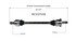 NCV27030 by GSP AUTO PARTS NORTH AMERICA INC - New CV Axle