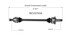 NCV27034 by GSP AUTO PARTS NORTH AMERICA INC - New CV Axle