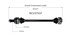 NCV27037 by GSP AUTO PARTS NORTH AMERICA INC - New CV Axle