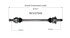 NCV27040 by GSP AUTO PARTS NORTH AMERICA INC - New CV Axle