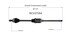 NCV27054 by GSP AUTO PARTS NORTH AMERICA INC - New CV Axle