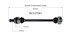 NCV27061 by GSP AUTO PARTS NORTH AMERICA INC - New CV Axle