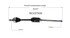 NCV27530 by GSP AUTO PARTS NORTH AMERICA INC - NEW CV AXLE