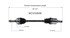 NCV33509 by GSP AUTO PARTS NORTH AMERICA INC - NEW CV AXLE