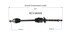 NCV36009 by GSP AUTO PARTS NORTH AMERICA INC - NEW CV Axle