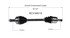 NCV36019 by GSP AUTO PARTS NORTH AMERICA INC - NEW CV Axle