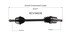 NCV36038 by GSP AUTO PARTS NORTH AMERICA INC - CV AXLE