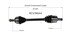 NCV36044 by GSP AUTO PARTS NORTH AMERICA INC - NEW CV AXLE