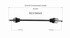 NCV36045 by GSP AUTO PARTS NORTH AMERICA INC - CV AXLE