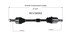 NCV36062 by GSP AUTO PARTS NORTH AMERICA INC - NEW CV Axle