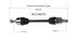 NCV36076 by GSP AUTO PARTS NORTH AMERICA INC - NEW CV Axle