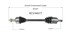 NCV36077 by GSP AUTO PARTS NORTH AMERICA INC - NEW CV Axle