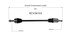 NCV36103 by GSP AUTO PARTS NORTH AMERICA INC - NEW CV Axle