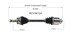 NCV36124 by GSP AUTO PARTS NORTH AMERICA INC - NEW CV AXLE