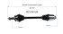 NCV36128 by GSP AUTO PARTS NORTH AMERICA INC - NEW CV AXLE