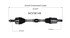 NCV36148 by GSP AUTO PARTS NORTH AMERICA INC - New CV Axle