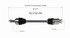 NCV36166 by GSP AUTO PARTS NORTH AMERICA INC - New CV Axle