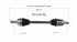 NCV36180 by GSP AUTO PARTS NORTH AMERICA INC - NEW CV Axle