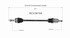 NCV36184 by GSP AUTO PARTS NORTH AMERICA INC - CV Axle Assy