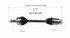 NCV36188 by GSP AUTO PARTS NORTH AMERICA INC - GSP CV Axle