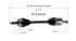 NCV36526 by GSP AUTO PARTS NORTH AMERICA INC - CV AXLE