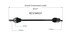 NCV36537 by GSP AUTO PARTS NORTH AMERICA INC - CV AXLE