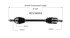 NCV36553 by GSP AUTO PARTS NORTH AMERICA INC - NEW CV AXLE