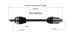 NCV36554 by GSP AUTO PARTS NORTH AMERICA INC - NEW CV AXLE