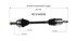 NCV36556 by GSP AUTO PARTS NORTH AMERICA INC - NEW CV AXLE