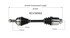 NCV36562 by GSP AUTO PARTS NORTH AMERICA INC - NEW CV AXLE