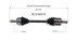 NCV36570 by GSP AUTO PARTS NORTH AMERICA INC - NEW CV AXLE