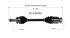 NCV36583 by GSP AUTO PARTS NORTH AMERICA INC - NEW CV AXLE