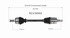 NCV36582 by GSP AUTO PARTS NORTH AMERICA INC - NEW CV AXLE