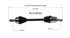 NCV36594 by GSP AUTO PARTS NORTH AMERICA INC - NEW CV AXLE