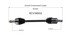 NCV36602 by GSP AUTO PARTS NORTH AMERICA INC - New CV Axle