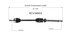 NCV36603 by GSP AUTO PARTS NORTH AMERICA INC - New CV Axle