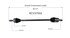 NCV37002 by GSP AUTO PARTS NORTH AMERICA INC - NEW CV Axle