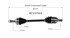 NCV37003 by GSP AUTO PARTS NORTH AMERICA INC - NEW CV Axle