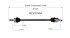 NCV37004 by GSP AUTO PARTS NORTH AMERICA INC - NEW CV Axle