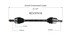 NCV37018 by GSP AUTO PARTS NORTH AMERICA INC - NEW CV Axle