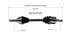 NCV37020 by GSP AUTO PARTS NORTH AMERICA INC - NEW CV AXLE