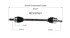 NCV37021 by GSP AUTO PARTS NORTH AMERICA INC - NEW CV Axle