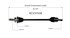 NCV37038 by GSP AUTO PARTS NORTH AMERICA INC - NEW CV Axle