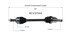 NCV37044 by GSP AUTO PARTS NORTH AMERICA INC - NEW CV Axle