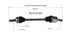 NCV37045 by GSP AUTO PARTS NORTH AMERICA INC - NEW CV Axle