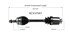 NCV37067 by GSP AUTO PARTS NORTH AMERICA INC - NEW CV Axle