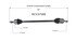 NCV37066 by GSP AUTO PARTS NORTH AMERICA INC - NEW CV Axle